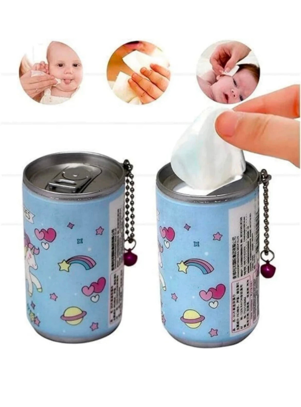 Mini Wet Wipes Can – Hygiene On-the-Go