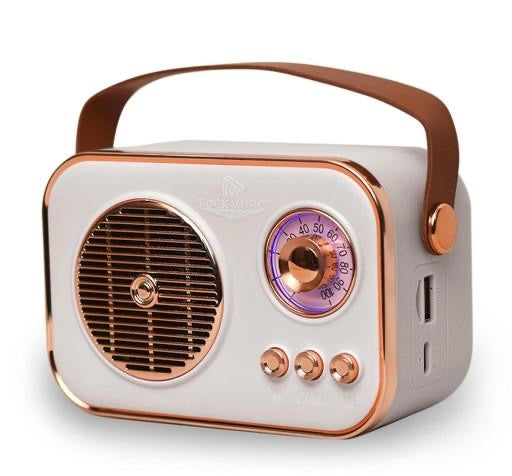 Retro Bluetooth Speaker – Portable Wireless Music Speaker