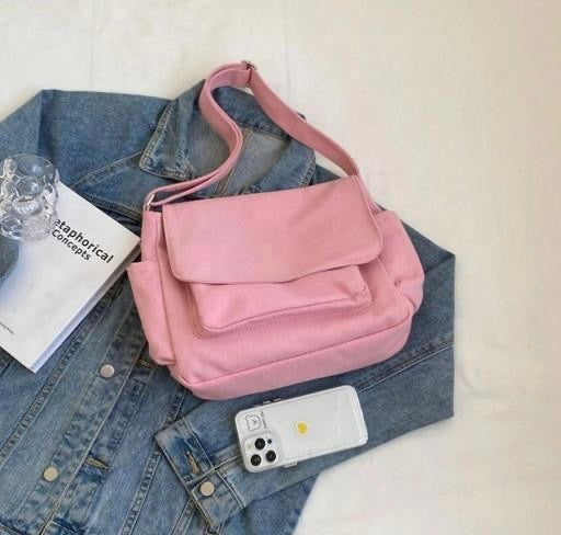 Stylish Canvas Shoulder Bag – Everyday Essential