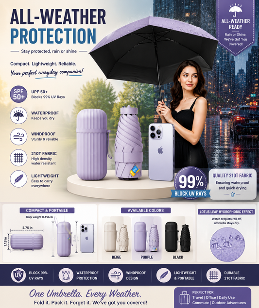 All-Weather Protection Umbrella
