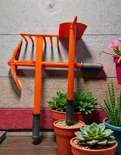 Stylo 3-Piece Heavy-Duty Gardening Tools Set – Durable Iron Hand Tools