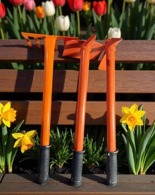 Stylo 3-Piece Heavy-Duty Gardening Tools Set – Durable Iron Hand Tools