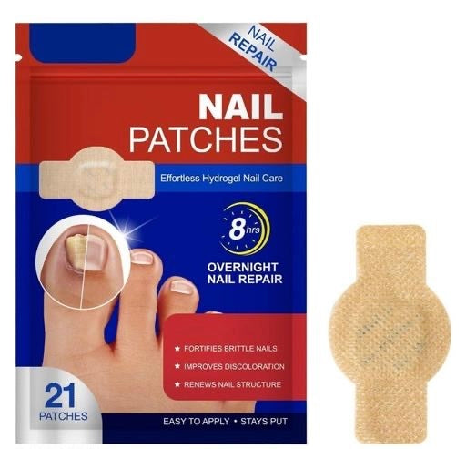 Overnight Nail Repair Patches – Easy Hydrogel Nail Care