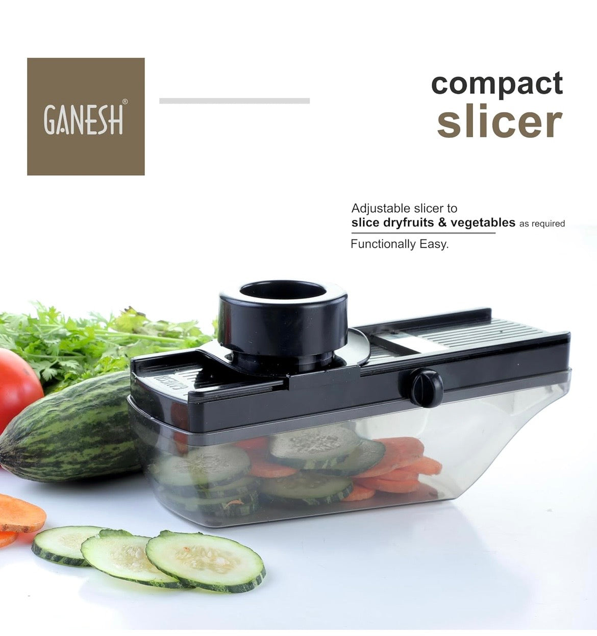 Compact Slicer – Slice It Your Way, Every Day!