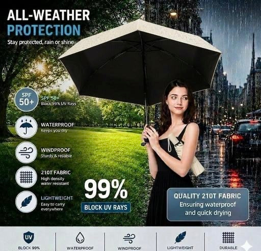 All-Weather Protection Umbrella