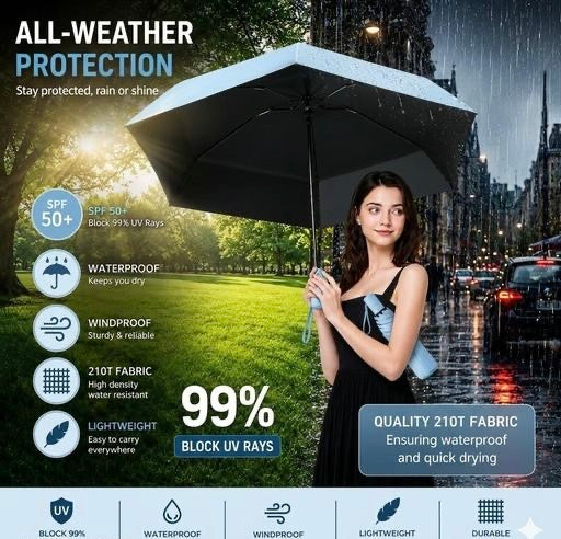 All-Weather Protection Umbrella