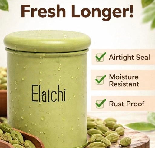 Spice Storage Containers – Airtight & Space-Saving Kitchen Canisters
