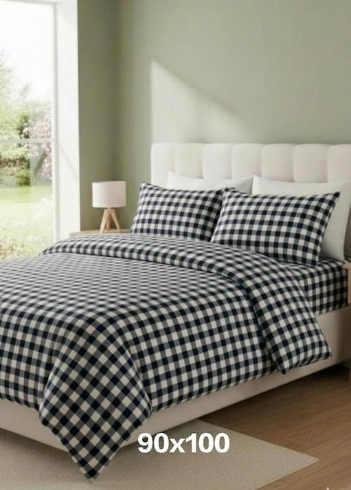 Cozy Comfort Checkered Bedding Set ❤️