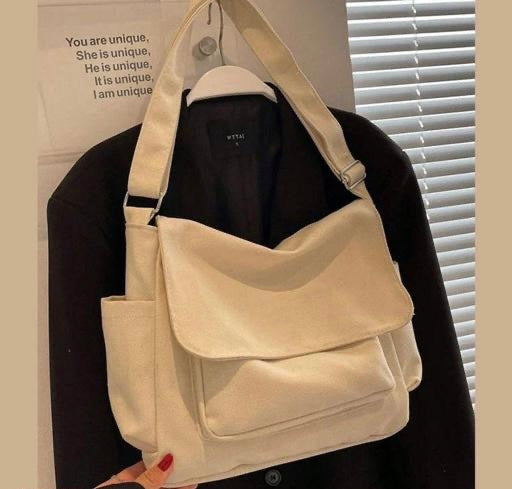 Stylish Canvas Shoulder Bag – Everyday Essential
