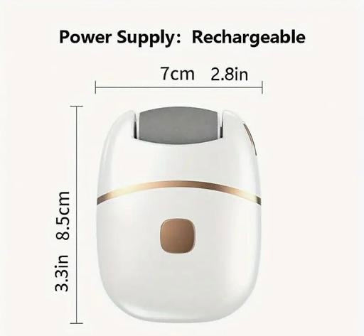 Electric Foot Grinder | Rechargeable Callus Remover | Dead Skin & Rough Foot Care